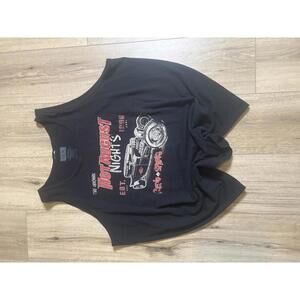 Black Graphic Hot August Nights Men's Tank Top